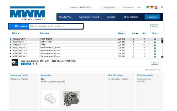 MWM Motores Diesel EPC 12.2024 Spare Parts Catalogue 3