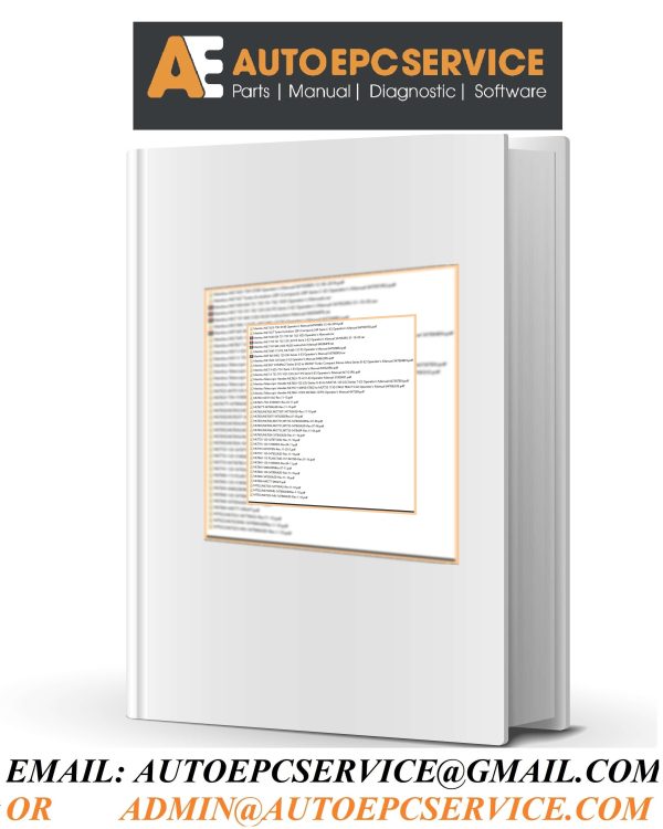 Manitou Telehandler MLT 14.1 GB Repair Manual Operator Manuals Part Manual Update 2021 Cover scaled