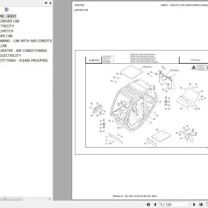 Manitou Telehandler MLT 731 TURBO A LSU SD E Parts Catalog 273981MOD