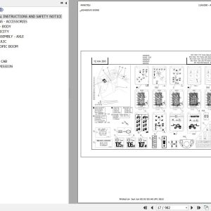 Manitou Telehandler MLT 731 TURBO LSU SB E2 Parts Catalog 547845