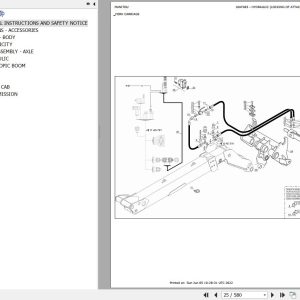 Manitou Telehandler MLT 731 TURBO LSU SB E2 USA Parts Catalog 547903