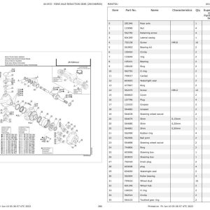 Manitou Telehandler MLT 731 TURBO SE E3 Parts Catalog 647056 1