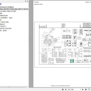 Manitou Telehandler MLT 733 115 D ST4 S3 TRACT Parts Catalog 647663