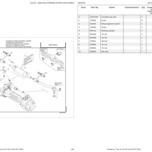 Manitou Telehandler MLT 733 115 D ST5 S1 TRACT LSU Parts Catalog 647832 1
