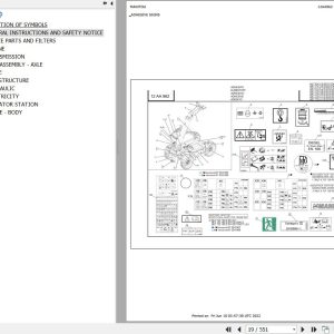 Manitou Telehandler MLT 737 130 PS D ST4 S2 Parts Catalog 647663