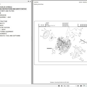 Manitou Telehandler MLT 741 140 V PLUS D ST4 S1 Parts Catalog 647621