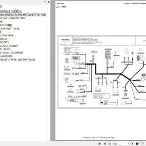 Manitou Telehandler MLT 845 100D H LSU ST3B S1 Parts Catalog 648965