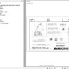 Manitou Telehandler MLT 845 120 S4 E3 Parts Catalog 648640
