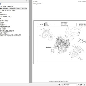 Manitou Telehandler MLT 940 140 V PLUS D ST4 S1 Parts Catalog 647621