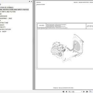 Manitou Telehandler MLT X 1041 145 PS L Y ST3A S1 Parts Catalog 647797