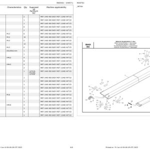Manitou Telehandler MRT 1440 400 EASY MOT 1104D 44T E3 Parts Catalog 648571 1