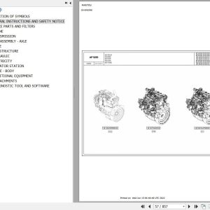 Manitou Telehandler MRT 1840 EASY 75P 400 ST3B S2 Parts Catalog 649055