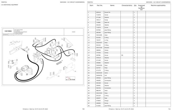 Manitou Telehandler MRT 2545 75P 400 EASY ST3B S2 Parts Catalog 649035 1