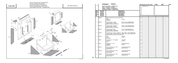 Manitou Telehandler MT 1030 ST Serie 2 E2 Parts Catalog CD547910 1