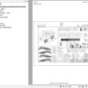 Manitou Telehandler MT 1044 H PRIVILEGE Parts Catalog 547974