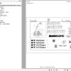 Manitou Telehandler MT 1235 S TURBO S4 E3 Parts Catalog 647091