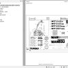 Manitou Telehandler MT 1332 H SL Parts Catalog 547641