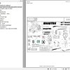 Manitou Telehandler MT 1440 100D ST5 S1 Parts Catalog 647760