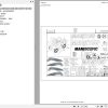 Manitou Telehandler MT 1440 1840 H PRIVILEGE Parts Catalog 547974