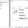 Manitou Telehandler MT 1440 HA E3 Parts Catalog 647129
