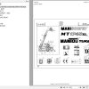 Manitou Telehandler MT 1740 SL TURBO S2 Parts Catalog 547837