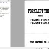 051 TCM Forklift FD20Z3 FD25Z3 FG25N4 FG20N6 Service Manual MBF 345AE