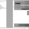 070 TCM Forklift FD60Z8 FD70Z8 FD80Z8 FD100Z8 Service Manual SEF 30CCE