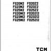 075 TCM Forklift FG20 FG23 FG25 N2 NI2 FD20 FD23 FD25 Z2 ZI2 Parts Catalog