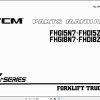 085 TCM Forklift FHG15N7 FHD15Z7 FHG18N7 FHD18Z7 Parts Manual PF 10KC