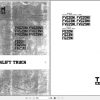 089 TCM Forklift FVG20 FVG23 FVG25NI NII FG20 FG23 FG25NI Part Manual PF 303C