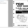 122 TCM Transmission 13B 14B 23H 24H 25 Shop Manual MU 23H25BE