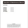 CAT Forklift DP60N3 DP70N3 DP80N3 DP100N3 Operation Service Manual 03.2023