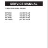 CAT Forklift DP60N3 DP70N3 DP80N3 DP100N3 Operation Service Manual 03.2023 2