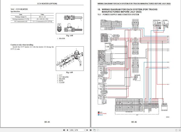 CAT Forklift DP60N3 DP70N3 DP80N3 DP100N3 Operation Service Manual 03.2023 3