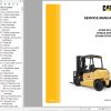 CAT Forklift EP40N to EP55NH Operation Service Manual 10.2023