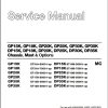 CAT Forklift GP15K GP35K DP15K DP35K Service Manual 99719 60120 2