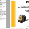 CAT Forklift NO12N2FP NO20N2P NO25N2P Operation Service Manual 03.2024 2