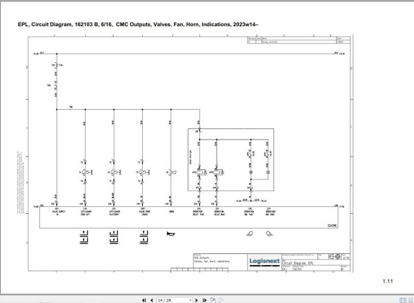CAT Forklift NOL10P NOM10P NOH12PH Operation Service Manual 07.2023 2