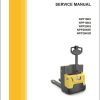 CAT Forklift NPP16N3 to NPP20N3R Operation Service Manual 03.2023