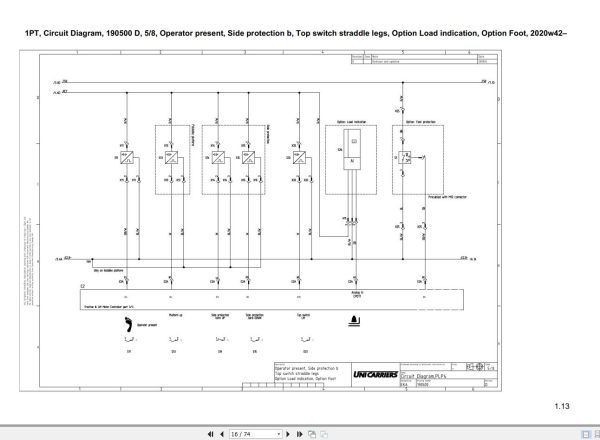 CAT Forklift NPV20N3 NPV25N3 Operation Service Manual 06.2023 1