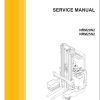 CAT Forklift NRM20N2 NRM25N2 Service Manual 12.2023