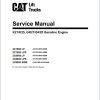 CAT Gasoline Engine K21 K25 GK21 GK25 Lift Truck 2C7000 2C8000 Service Manual SCEEA AC1F2 200