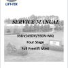 CAT Lift Truck EC30N Operation Service Manual 02.2024 1
