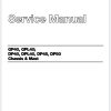 CAT Lift Truck GPL40 Operation Service Manual 06.2023 1