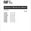 CAT Lift Trucks 2C3000 to 2C6500 Operation Service Manual 02.2024