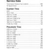 CAT Lift Trucks AH40 AH46 AH52 AH60 Maintenance Inspection Specifications SENB8212 01