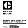 CAT Lift Trucks B10 to B25 Parts Operation Service Manual 03.2023 1