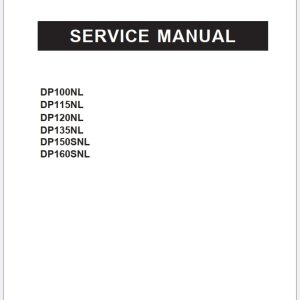 CAT Lift Trucks DP100NL to DP160SNL Operation Service Manual 04.2023