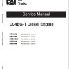 CAT Lift Trucks DP40N to DP55N Parts Service Manual 02.2024