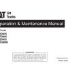 CAT Lift Trucks DP60NH Operation Maintenance Manual 11.2023